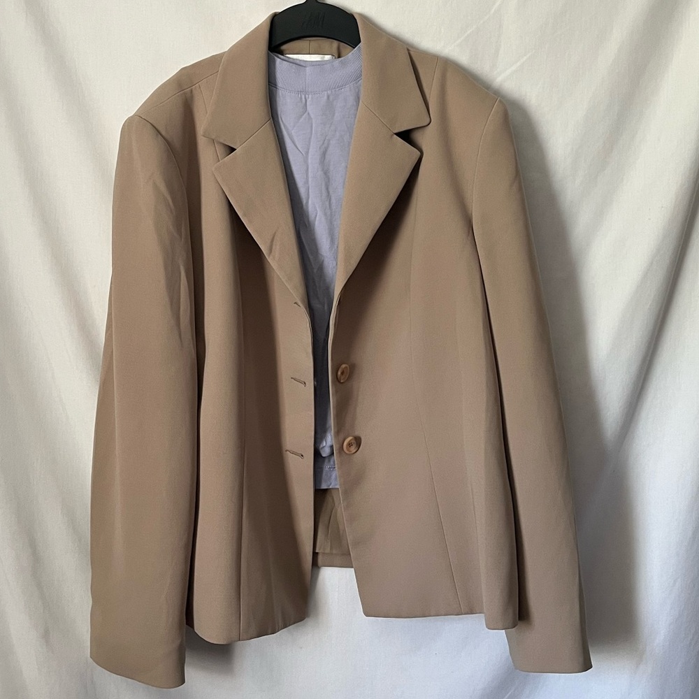 Ingenuity Plus size vintage womens blazer